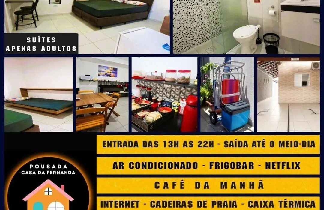 Pousada Casa da Fernanda, Suíte Moon-1